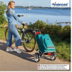 Royal Shopper Plus Hydro 3.0 - Chariot de courses 2 roues - Pétrole - 62 L - Andersen Shopper Manufaktur
