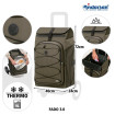 Royal Shopper Plus Fado 3.0 - Chariot de courses 2 roues - Olive - 74 L - Andersen Shopper Manufaktur