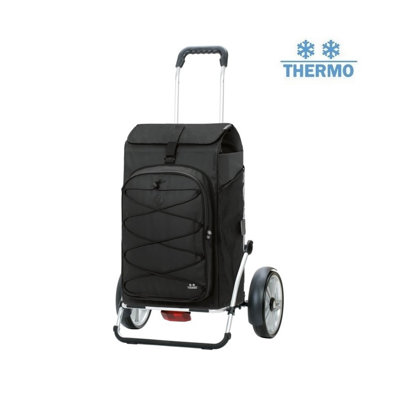 Royal Shopper Plus Fado 3.0 - Chariot de courses 2 roues - Noir - 74 L - Andersen Shopper Manufaktur