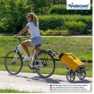 Royal Shopper Plus Ortlieb - Chariot de courses 2 roues - Jaune - 49 L - Andersen Shopper Manufaktur