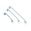 BARRE D'APPUI ACIER BLANC 45.7 CM