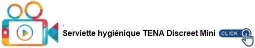 Serviette hygiénique TENA Discreet Mini