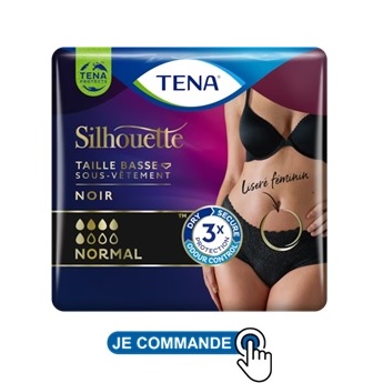 TENA silhouette noir normal