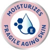 Hydrate la peau âgée fragile