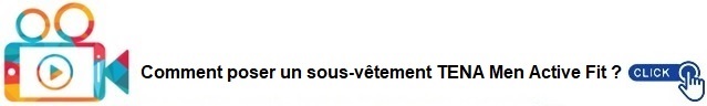 comment poser un sous-vêtement TENA Men Active Fit