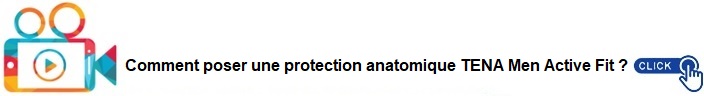 comment poser une protection anatomique TENA Men Active Fit